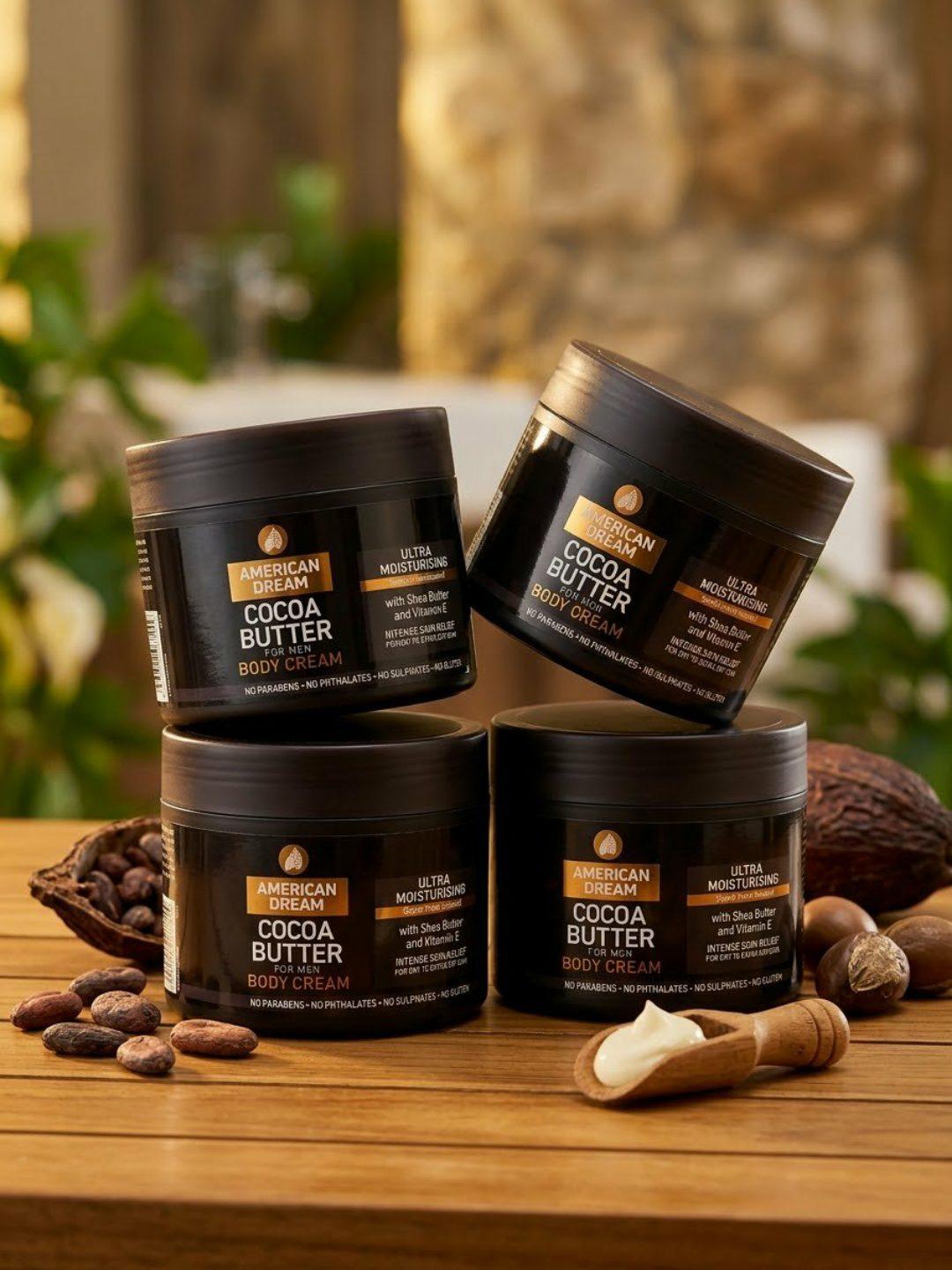 AMERICAN DREAM COCOA BUTTER FOR MEN BODY CREAM