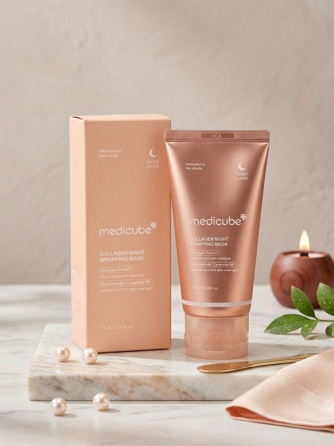 MEDICUBE COLLAGEN NIGHT WRAPPING MASK