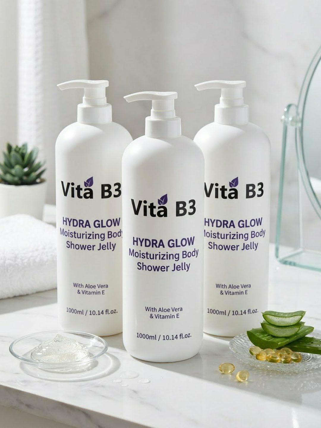 VITA B3 HYDRA GLOW MOISTURIZING BODY SHOWER JELLY