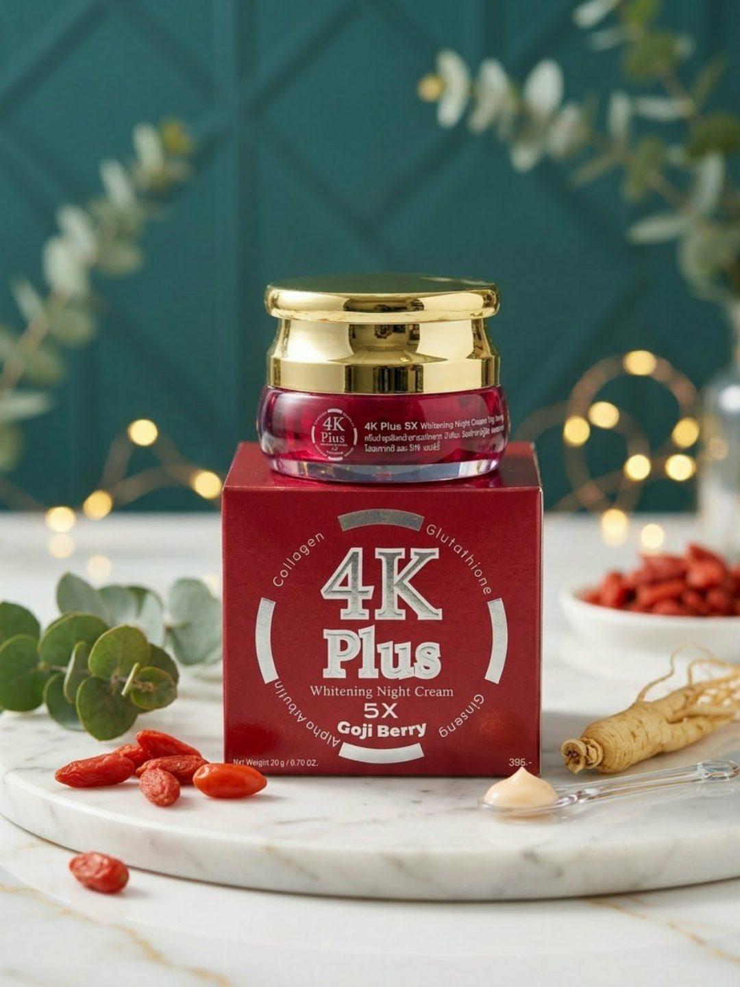 4K PLUS 5X WHITENING NIGHT CREAM