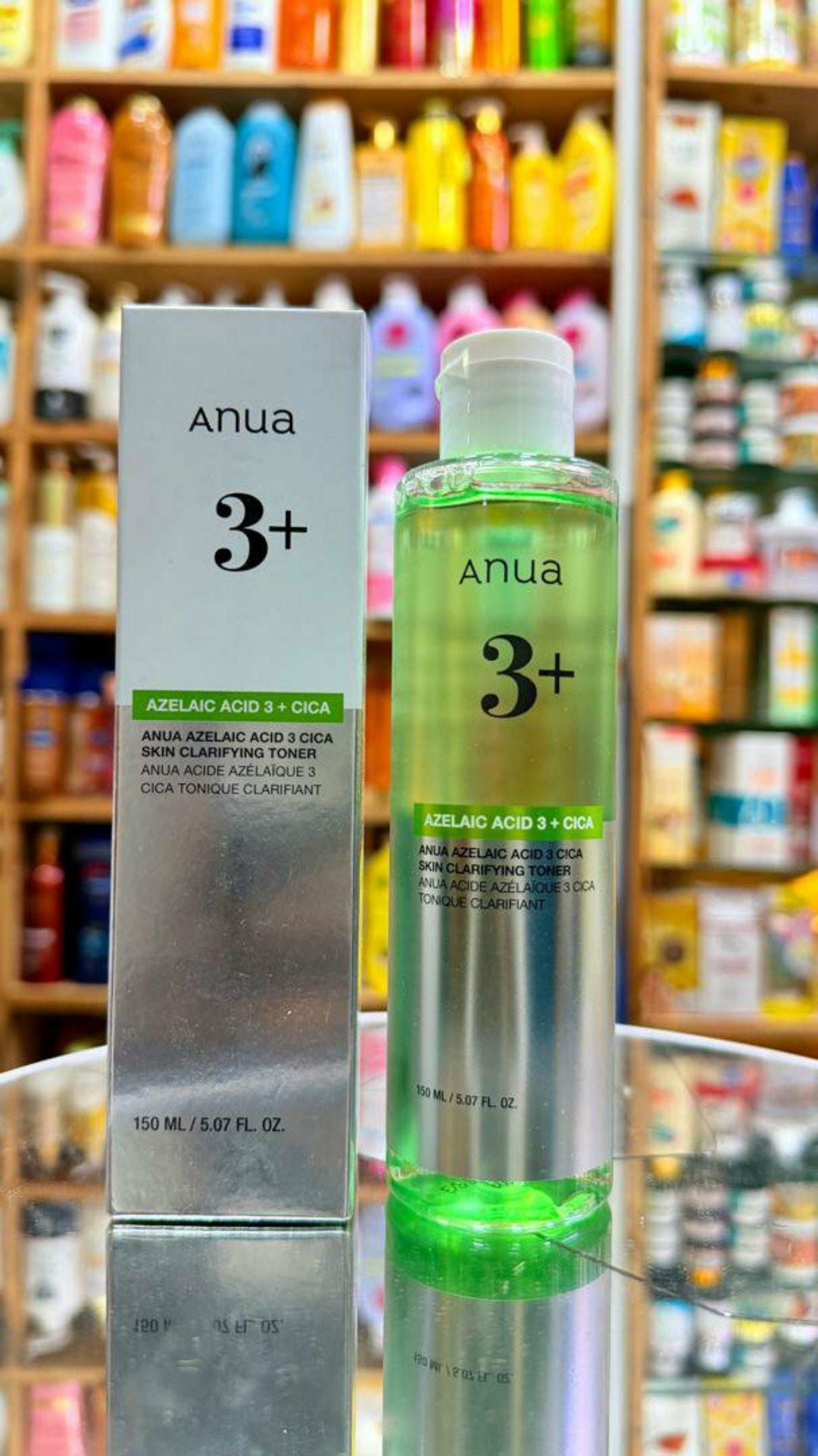 ANUA 3+ AZEPAIC ACID 3% + CICA SKIN CLARIFYING TONER