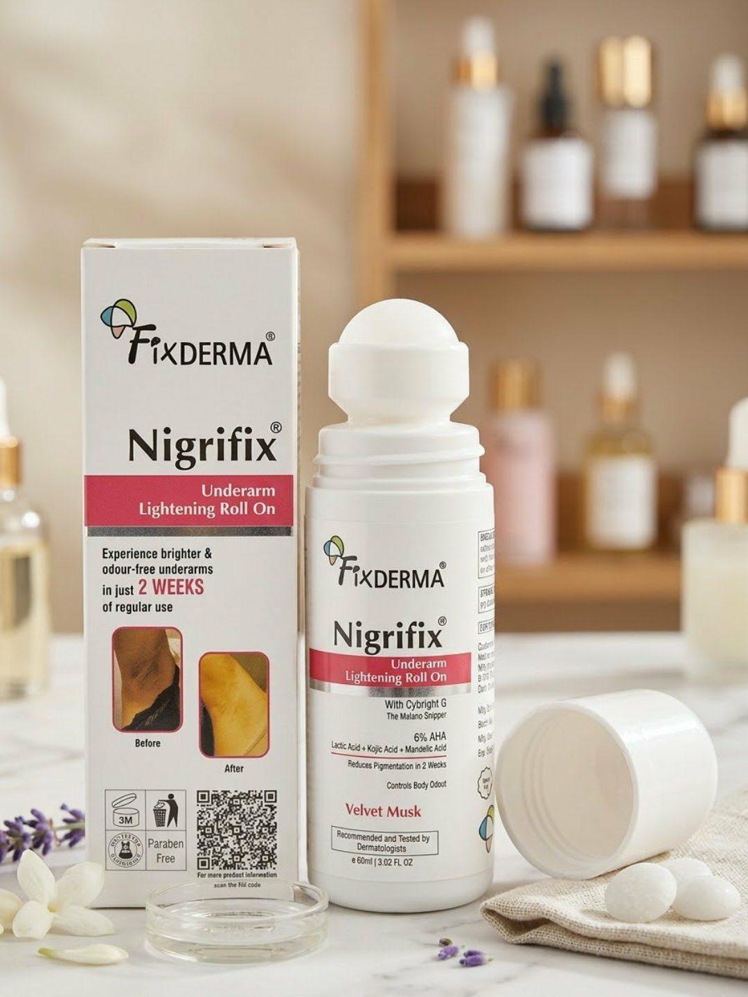 FIXDERMA NIGRIFIX UNDERARM LIGHTENING ROLL ON