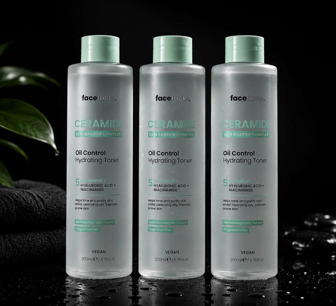 FACEFACTS CERAMIDE OIL CONTROL HYDRATING TONER
